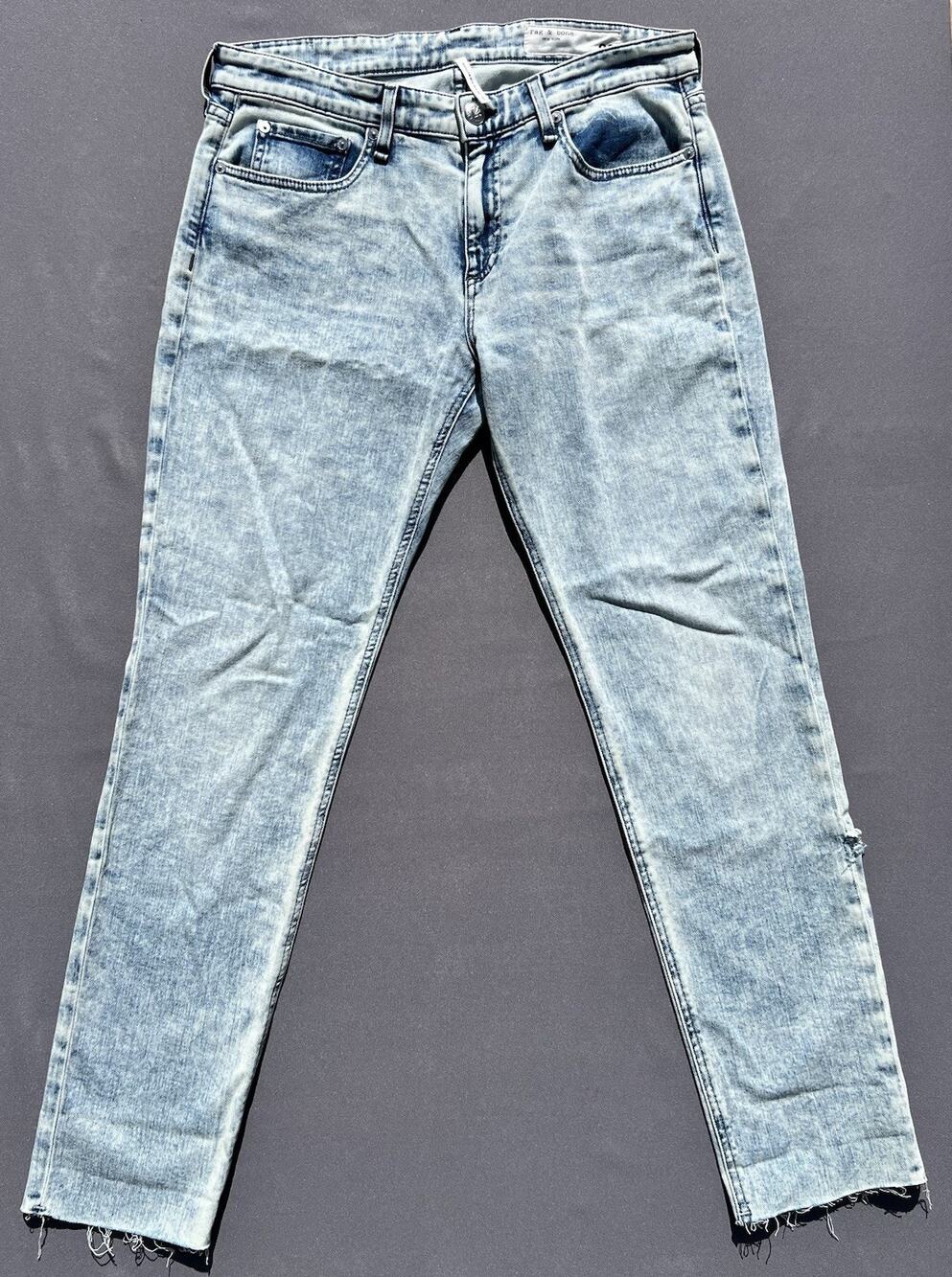 RAG & BONE Dre Low-Rise Slim Boyfriend Jeans Women's Size 29 NWT